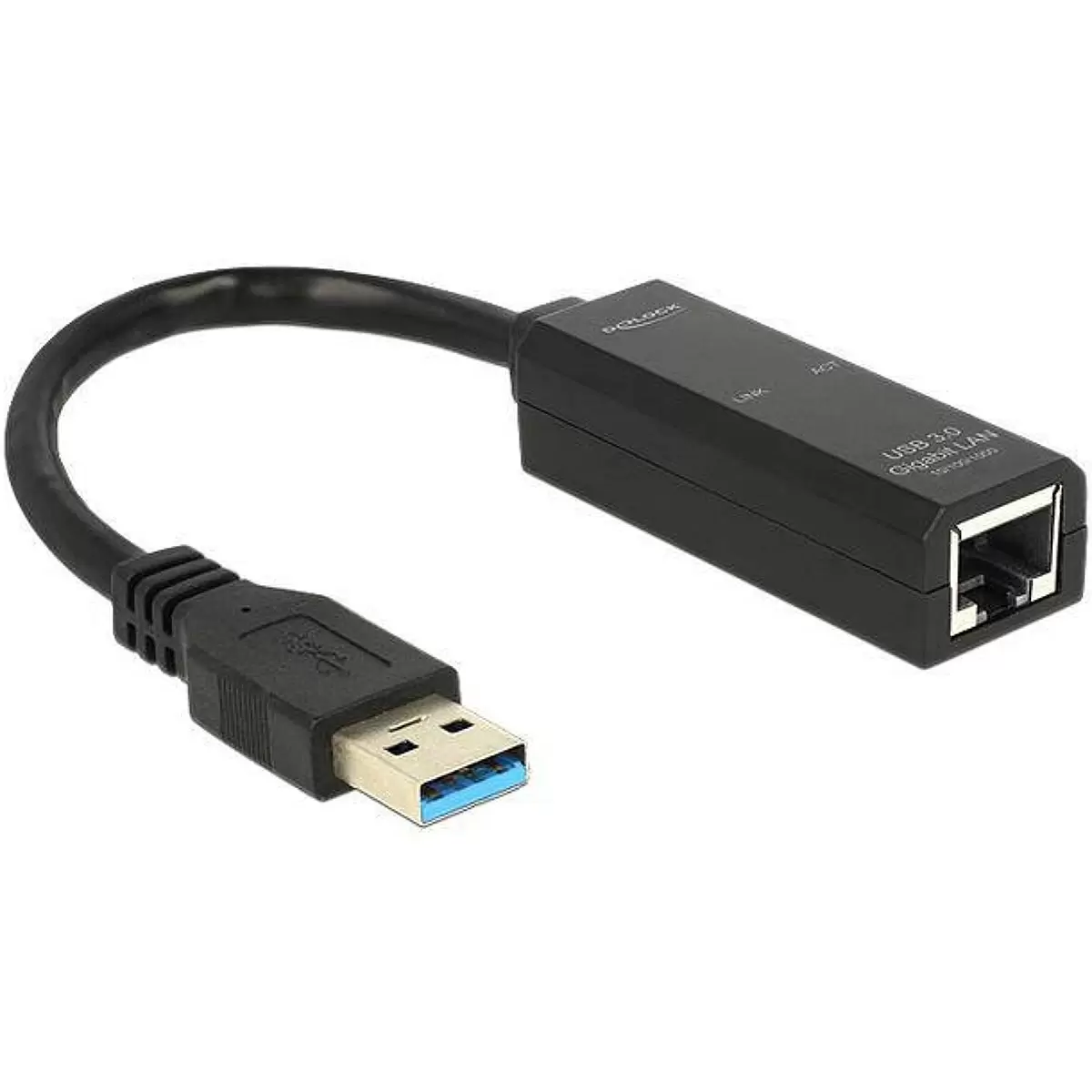 DELOCK Adapter USB 3.0 > 1 x Gigabit LAN